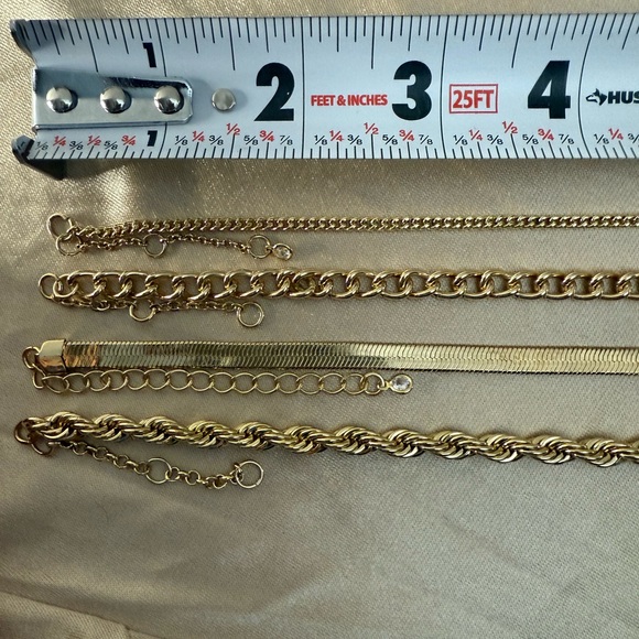 Express Gold Layered Necklace Set - Picture 7 of 7